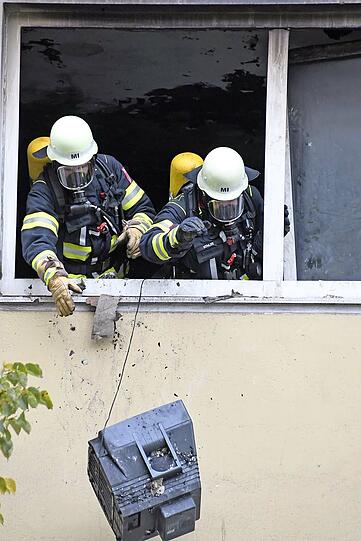 Rund zwei Stunden dauerte der Einsatz.