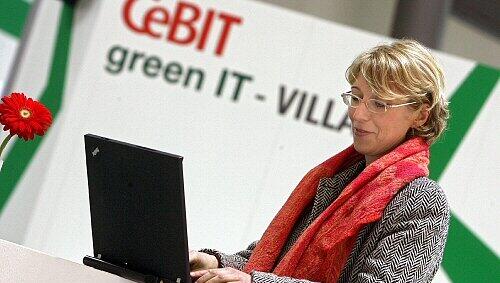 Noch entspannt: Letzte Vorbereitungen zur Cebit Noch entspannt: Letzte Vorbereitungen zur Cebit
