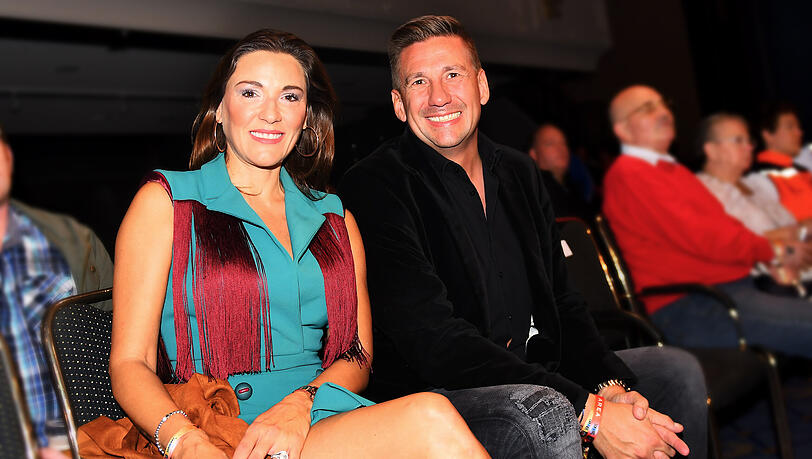 Simone Mecky-Ballack und Andreas Mecky waren bis 2023 ein Paar. Simone Mecky-Ballack und Andreas Mecky waren bis 2023 ein Paar.