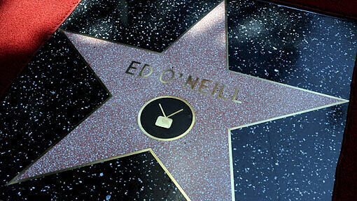 Das ist er: Ed O'Neills Stern auf dem Hollywood Walk of Fame. Das ist er: Ed O'Neills Stern auf dem Hollywood Walk of Fame.
