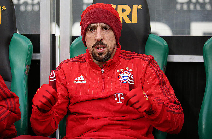 Arbeitet nach einer Muskelverletzung an seinem Comeback beim FC Bayern: Franck Ribéry.