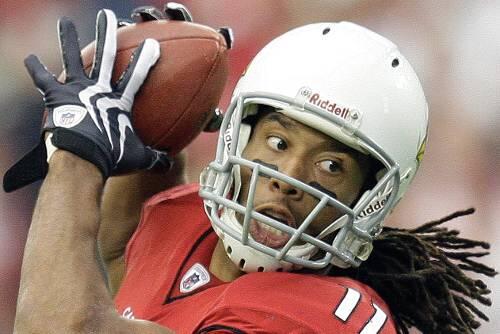 Dreadlocks, um die Mama zu ehren: Larry Fitzgerald, der Superstar der Arizona Cardinals.