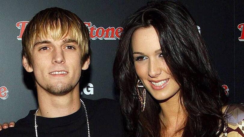 Aaron Carter mit seiner Schwester Angel Conrad im Jahr 2006