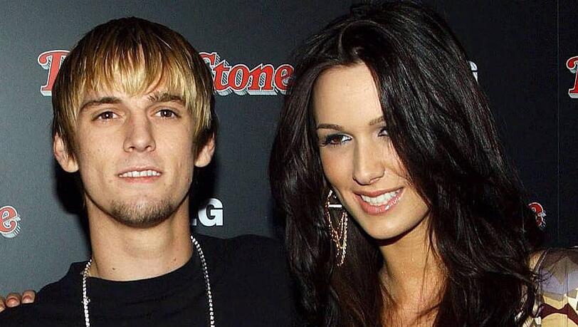 Aaron Carter mit seiner Schwester Angel Conrad im Jahr 2006 Aaron Carter mit seiner Schwester Angel Conrad im Jahr 2006