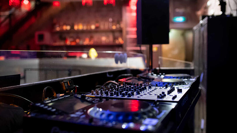 Kein DJ, keine feiernden Gäste: Leere im "Harry Klein".
