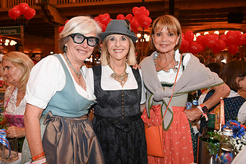 Steffi Czerny, Patricia Riekel und Uschi Glas Steffi Czerny, Patricia Riekel und Uschi Glas