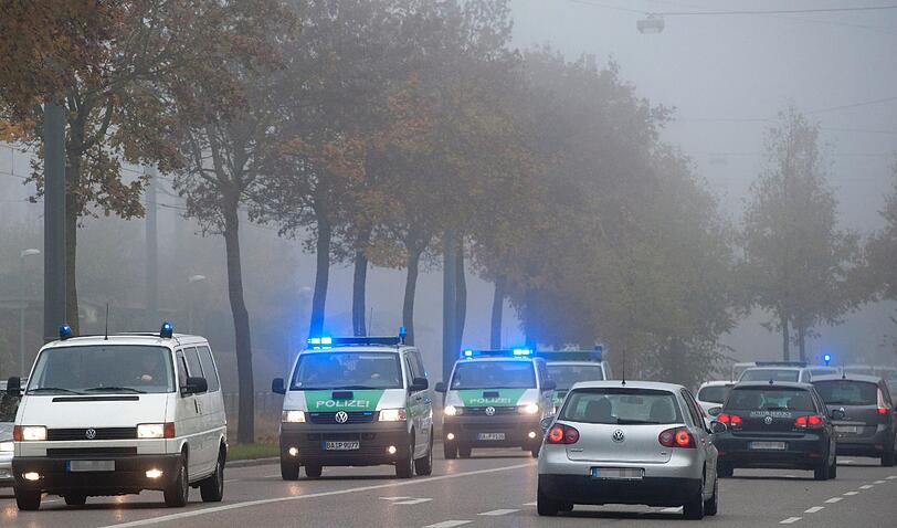 Polizistenmord in Augsburg - Hunderte Beamte im Einsatz - Die Bilder