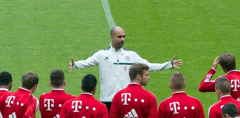 Bayern-Trainer Pep Guardiola.