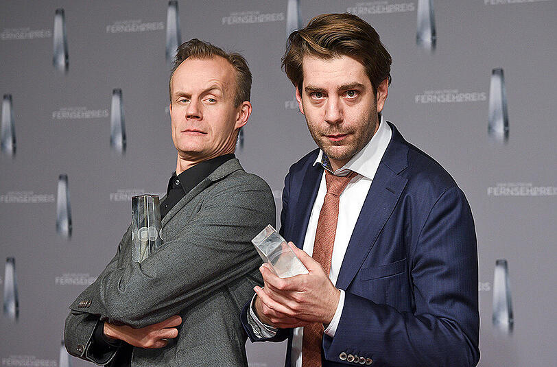 Max Uthoff (l.) und Claus von Wagner.