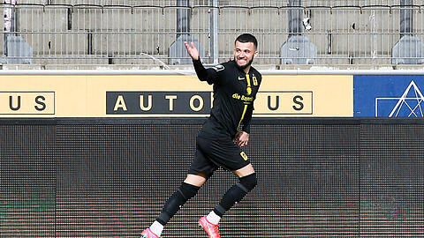 Keanu Staude steht gegen Halle erstmals in der Anfangsformation der Löwen.