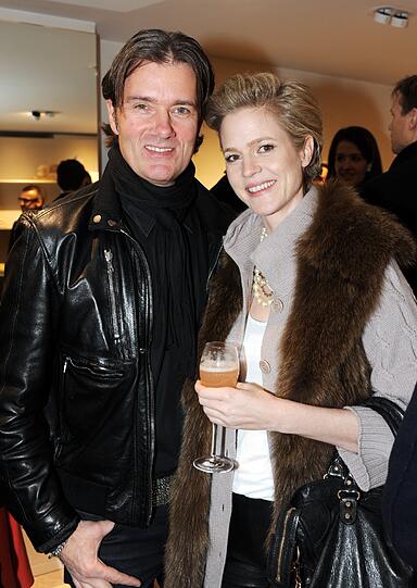 Johnny Jürgens mit Isabelle Prinzessin zu Hohenlohe-Jagtsberg