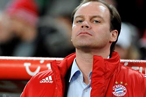 Der Spordirektor des FC Bayern München Christian Nerlinger.