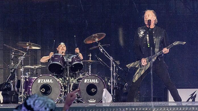 Die Rockgötter von Metallica spielen am 23. August 2019 im Münchner Olympiastadion.