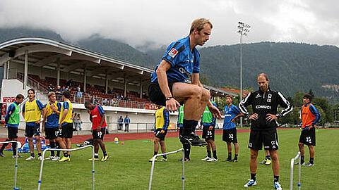 Sommer 2010: Die Löwen reisten damals nach Tirol ins Trainingslager