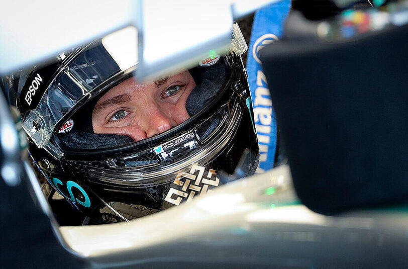 Nico Rosberg legt vor.