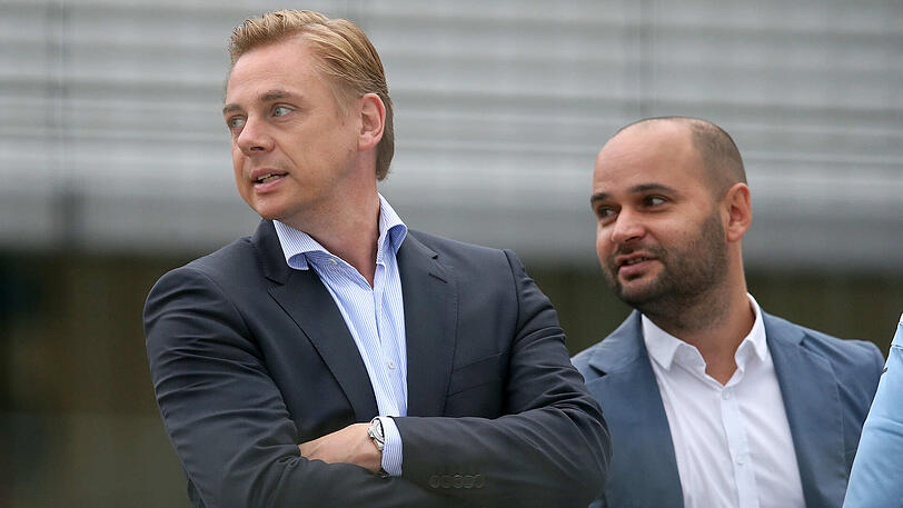 Ex-Geschäftsführer und sein Nachfolger beim TSV 1860: Markus Fauser (li.) und Michael Scharold.