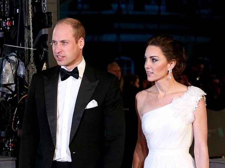 Prinz William und Herzogin Kate bei einer Veranstaltung in der Royal Albert Hall.