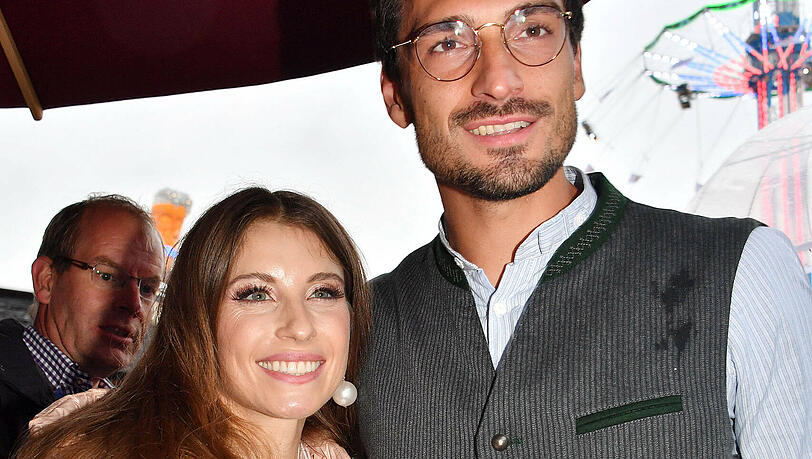 Mats Hummels mit Ehefrau Cathy.