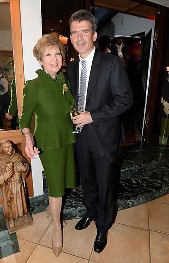 Carolin Reiber mit Sohn Dr. Marcus Maier