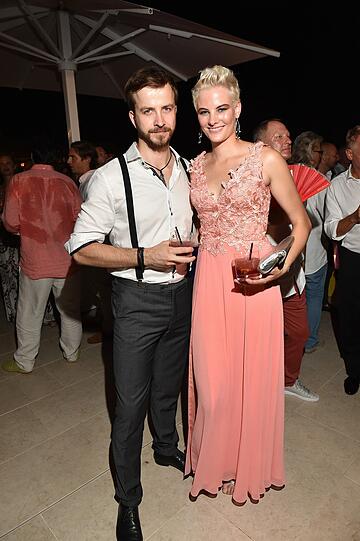Jennifer Hof (Gewinnerin Germany next Topmodel 2008) mit Freund Alan Schydlo