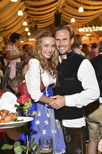 Tino Schuster und Marina Rudolph