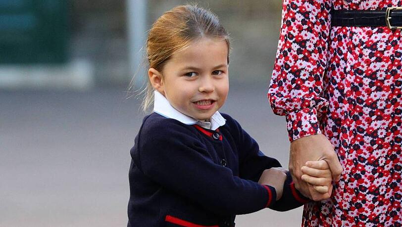 Darf nun auch zur Schule gehen: Prinzessin Charlotte Darf nun auch zur Schule gehen: Prinzessin Charlotte