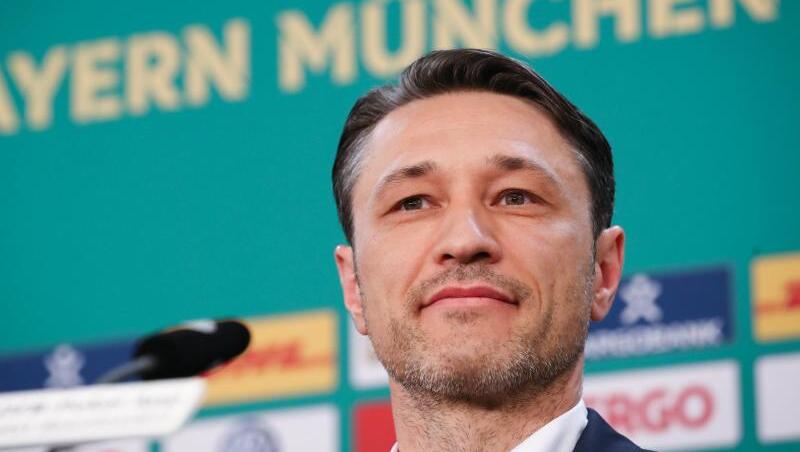 Münchens Trainer Niko Kovac spricht auf der Pressekonferenz zum DFB-Pokal Finale. Foto: Christian Charisius Münchens Trainer Niko Kovac spricht auf der Pressekonferenz zum DFB-Pokal Finale. Foto: Christian Charisius