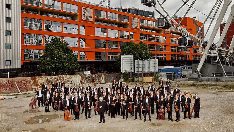 Das Symphonieorchester des BR im Werksviertel. Das Symphonieorchester des BR im Werksviertel.