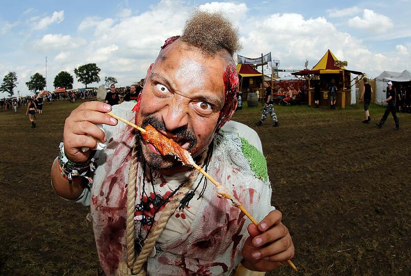 Heino, Rammstein und Deep Purple - die neuesten Bilder aus Wacken!