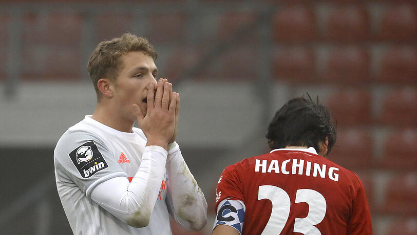 Überzeugt bislang auch nur selten in der zweiten Mannschaft der Bayern: Jann-Fiete Arp (l.).