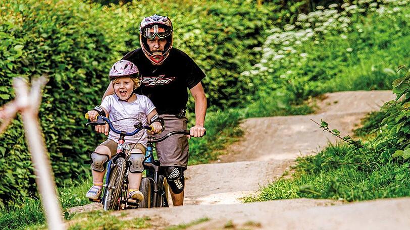 Biken auf dem Geisskopf.
