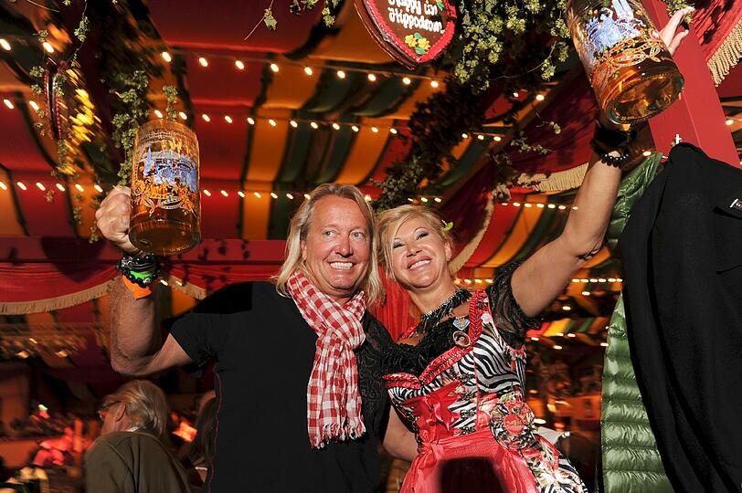 Die Geissens feiern mit Star-Designer Werner Baldessarini im Hippodrom - Die Bilder