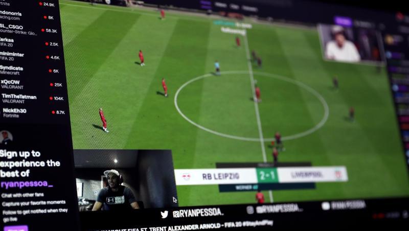 Videospiele wie FIFA 20 sind das Kerngesschäft der Streaming-Plattform Twitch. Videospiele wie FIFA 20 sind das Kerngesschäft der Streaming-Plattform Twitch.