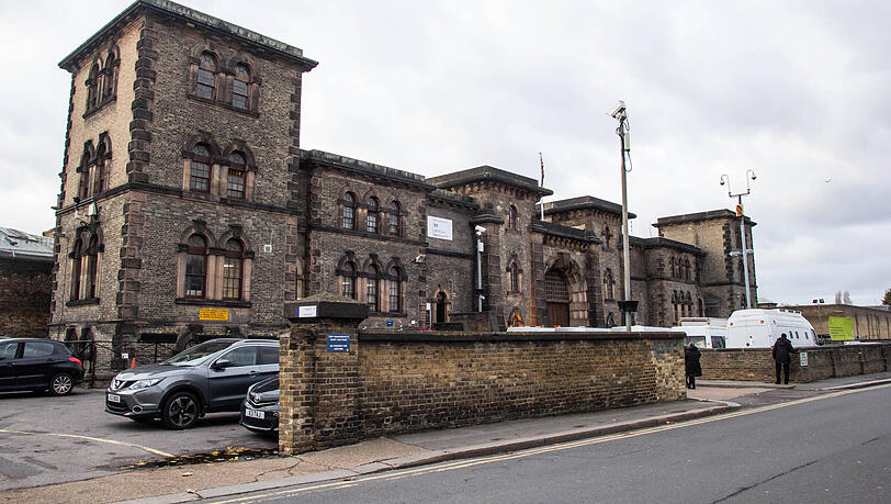 Der Eingang zum Wandsworth-Gefängnis. Hier muss Boris Becker nun nicht mehr einsitzen. Der Eingang zum Wandsworth-Gefängnis. Hier muss Boris Becker nun nicht mehr einsitzen.