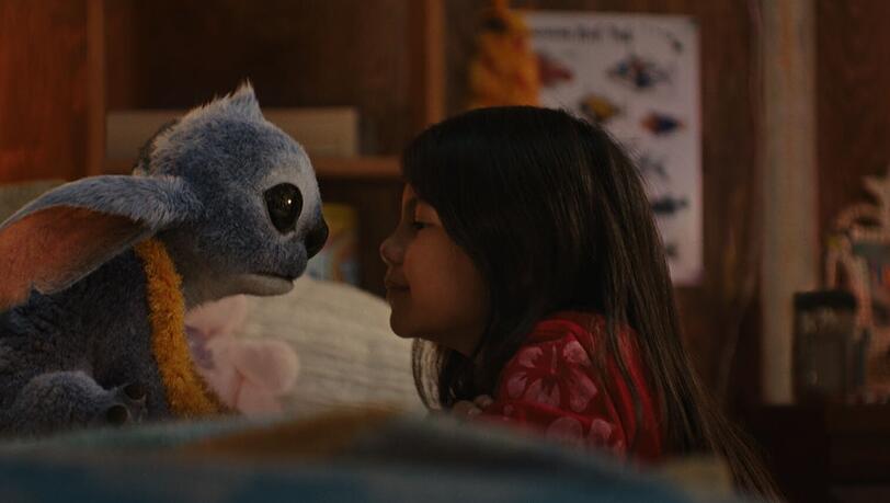 Eine Szene aus dem Film „Lilo & Stitch“. Der Film kommt am 22. Mai in die Kinos.