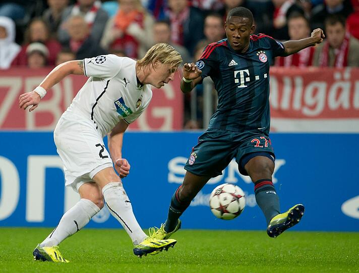 David Alaba: Messerwerfer. Der Linksverteidiger als Mr. Präzise: Egal ob beim Flanken oder bei Fernschüssen, das Ding sitzt meistens millimetergenau. Enorm treffsicher jetzt auch in Europas Manege: vier Champions-League-Tore in den letzten elf Spielen!
