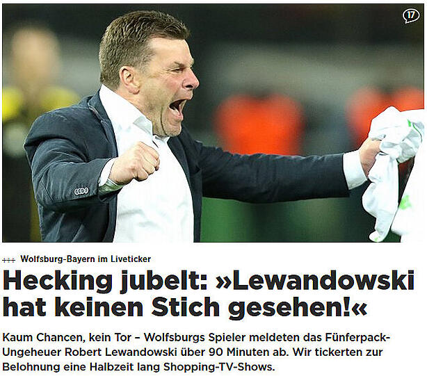 Die Pressestimmen zum Pokalspiel des FC Bayern gegen den VfL Wolfsburg.