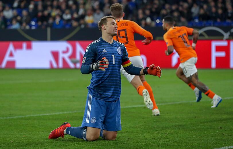 10. Kann das 2:2 gegen Holland nicht verhindern: Manuel Neuer.