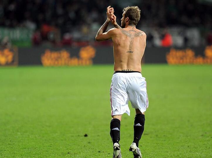 Geht er, bleibt er? David Beckham.
