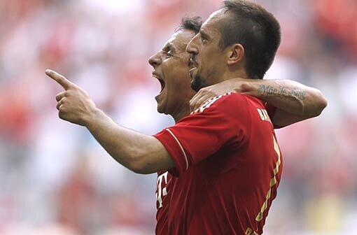20. August, 15.47 Uhr, Franck Ribery: Beim 2:0 gegen den HSV wird klar, dass der Franzose wieder Spaß am Fußball hat.