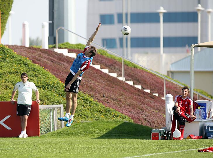 Die Bilder vom Vormittagstraining am fünften Tag des Trainingslagers.