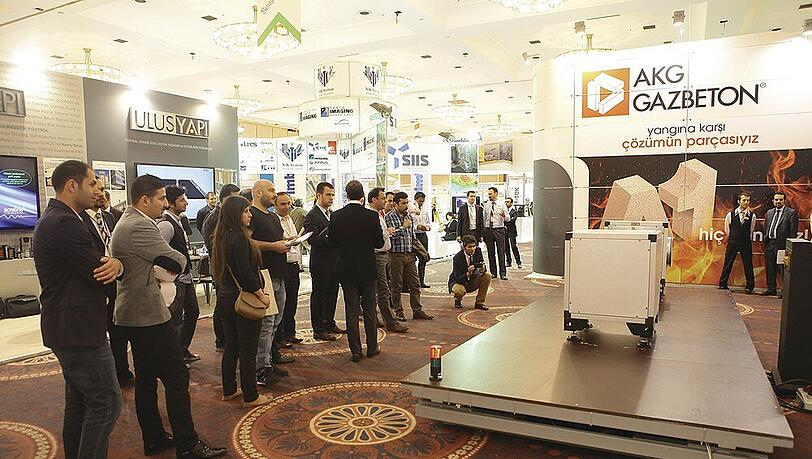 Auf der "Seismic Safety" in Istanbul geht es rund um die Erdbebensicherheit: Themen sind Baumaterialen genauso wie Messinstrumente. Auf der "Seismic Safety" in Istanbul geht es rund um die Erdbebensicherheit: Themen sind Baumaterialen genauso wie Messinstrumente.