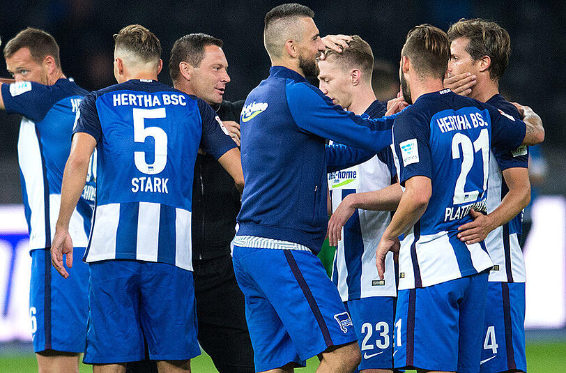 Hertha BSC ist derzeit der härteste Bayern-Verfolger.