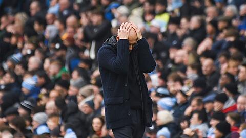 Pep Guardiola verzweifelt an der Krise von Manchester City.