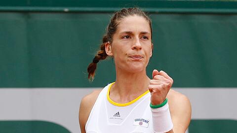 Andrea Petkovic steht in der dritten Runde der French Open.
