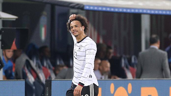 Leroy Sané konnte seine Chance gegen Italien nicht nutzen.