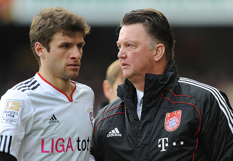 Thomas Müller und Louis van Gaal: Bald wieder vereint?
