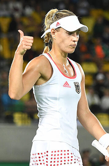 Kerber zollte noch auf dem Platz Respekt.