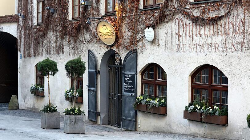 Früher Mühle, heute Edel-Lokal: die Pfistermühle von 1573.