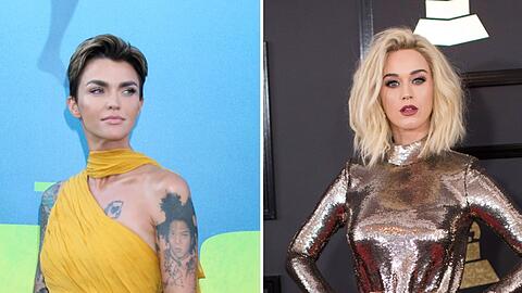 Ruby Rose (l.) berichtet von einem mutma&szlig;lichen sexuellen &Uuml;bergriff durch Katy Perry.